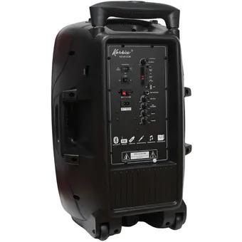 Cabina Sonido Bluetooth KX-813 FM TF USB Mic LED Parlante Control 12 Pulgadas